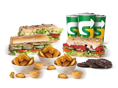 Combo Menu Subway Pushkini Wolt