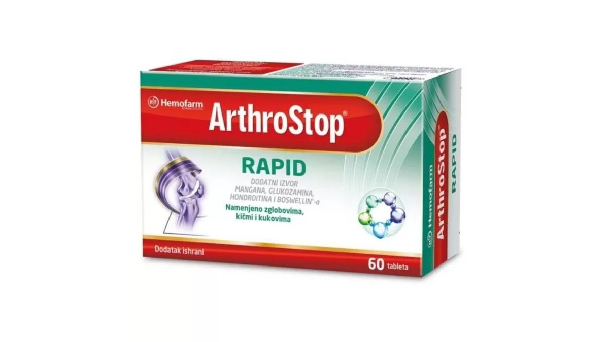 Arthrostop Rapid Tbl A Apoteka Galen Pharm Novi Beograd Wolt