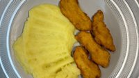 Objednať UTOROK: Vyprážané kuracie kúsky,zemiakové pyré s maslom + polievka