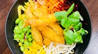 Objednať E20-SHRIMP TEMPURA POKÉ BOWL s ramen noodl
