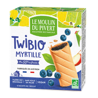 Objednať TWIBIO - biscuits with blueberry filling, organic, 150g