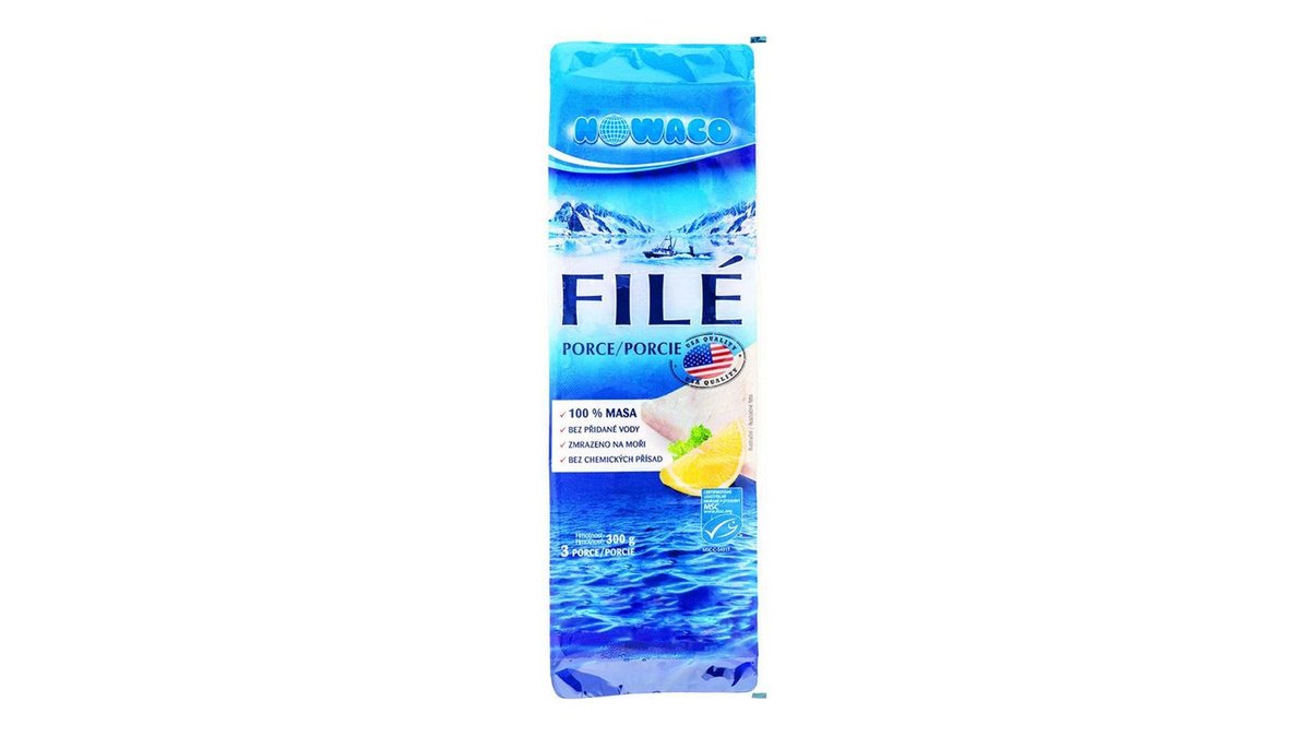 Filé rybí porce Nowaco