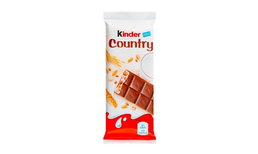 Шоколад KINDER Country 23,5г м/у
