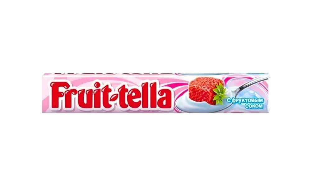 Жевательная конфета FRUIT TELLA Клубника 42,5г м/у