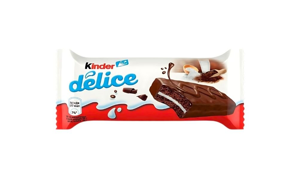Kinder Пирожное Delice В Какао Глазури 42гр