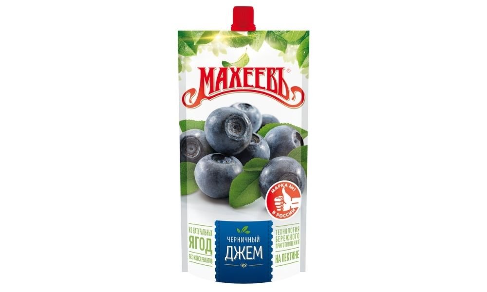 Джем МАХЕЕВЪ Черника 330г м/у