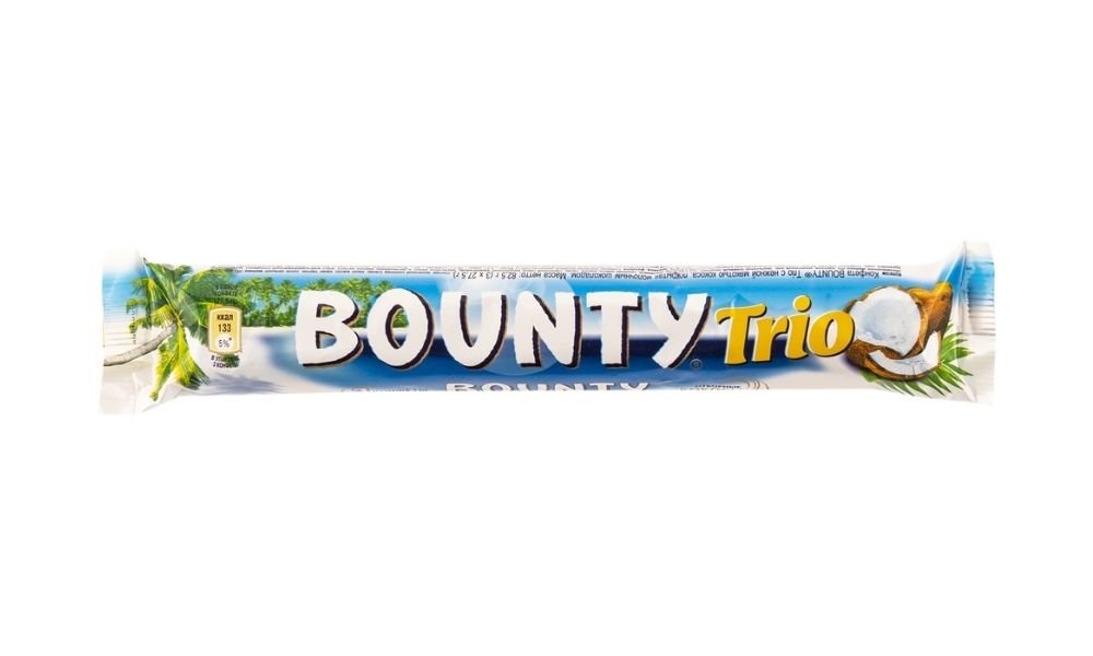 Шоколадный батончик Bounty трио, 82,5 г