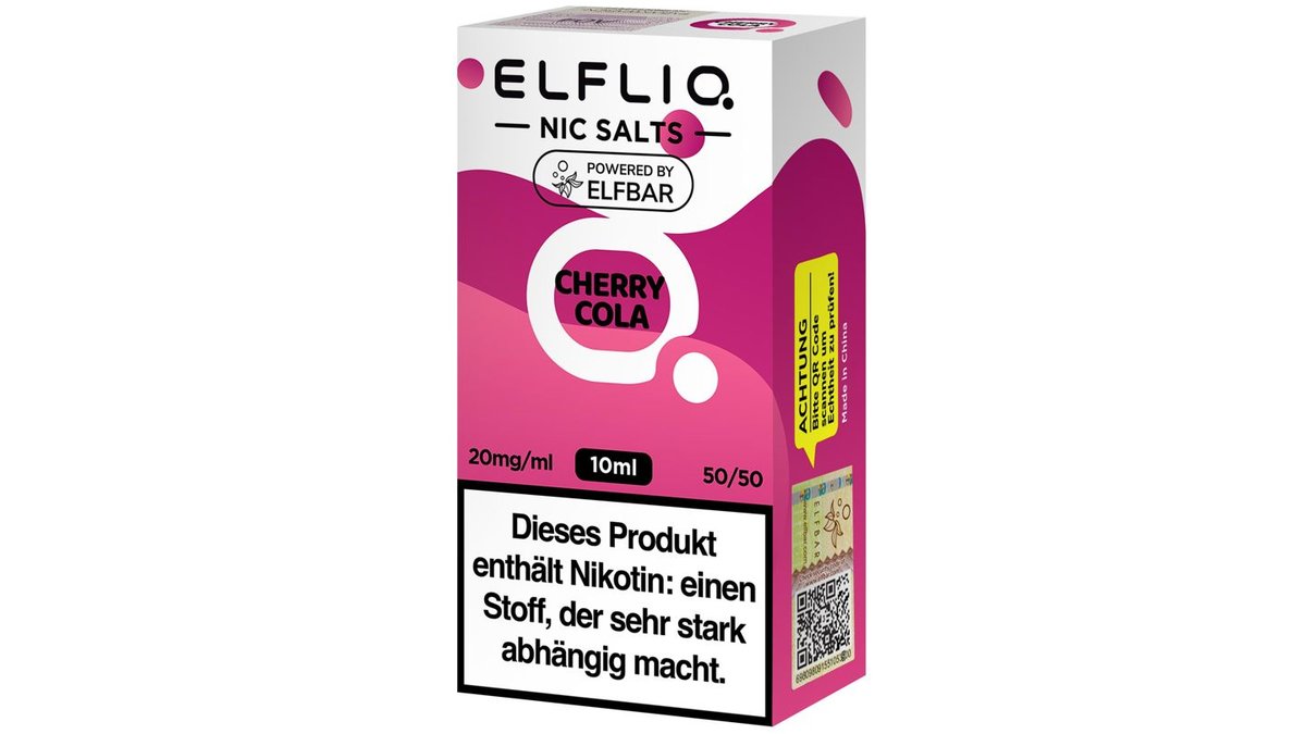 elfbar liquid cola oder cherry cola Elfbar Elfliq Cherry Cola Liquids • ab 8,49 main image 1