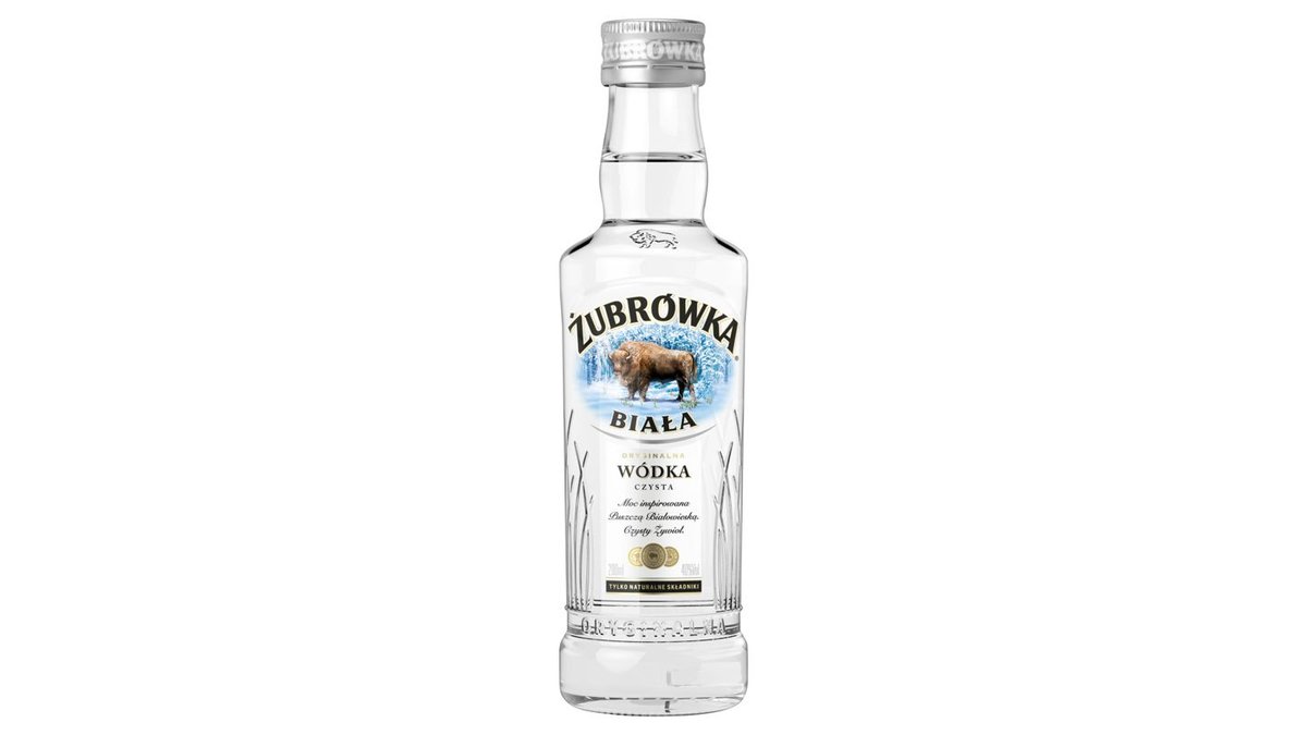 Żubrówka Biała Wódka czysta 200 ml