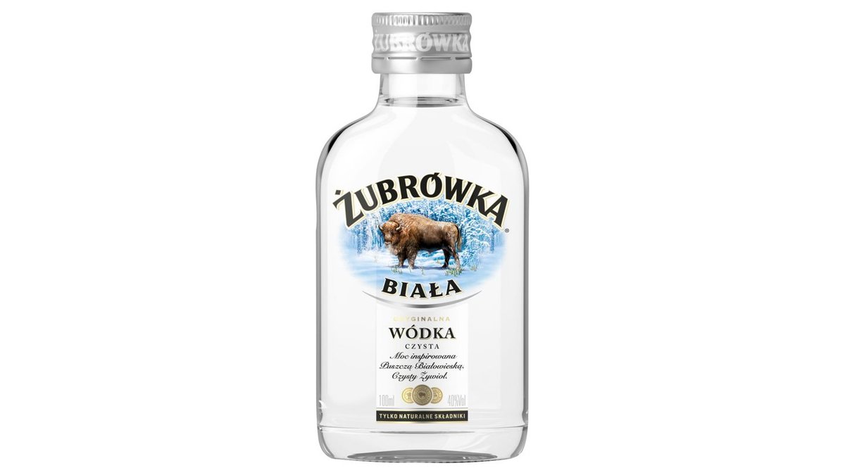 Żubrówka Biała Wódka czysta 0,90 ml