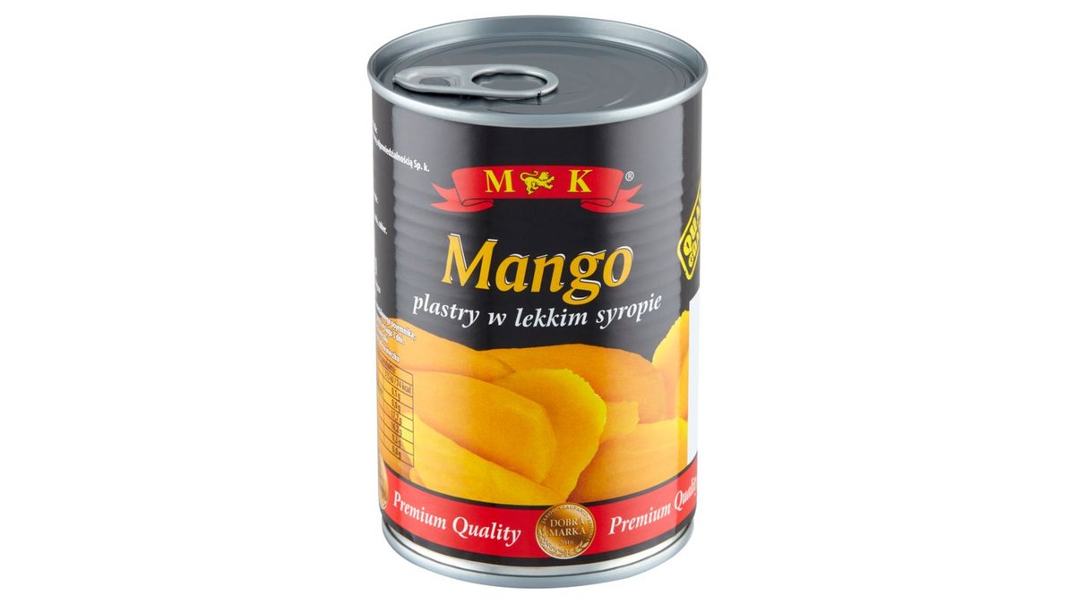 MK Mango plastry w lekkim syropie 425 g