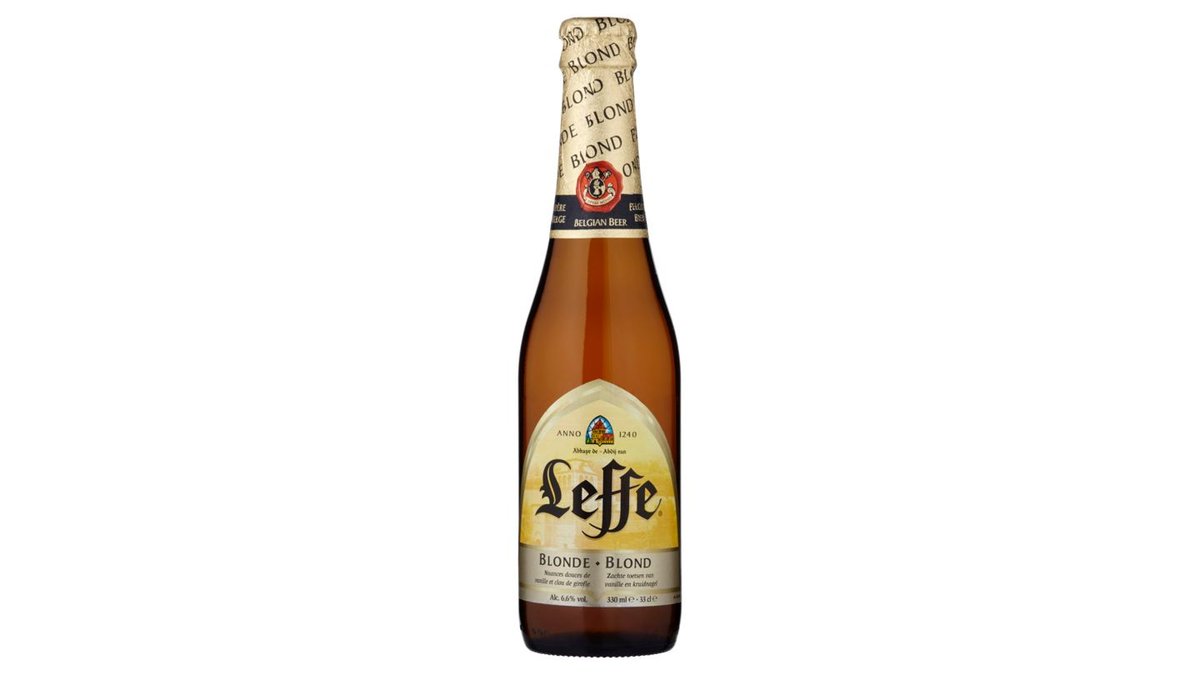 Leffe Pivo špeciálny ležiak zvrchu kvasený svetlý 0,33 l