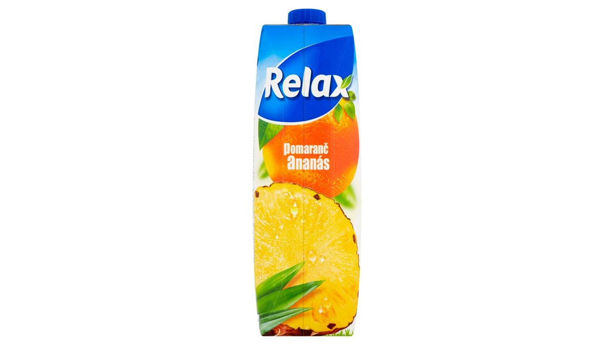 Relax Pomaranč ananás 1 l