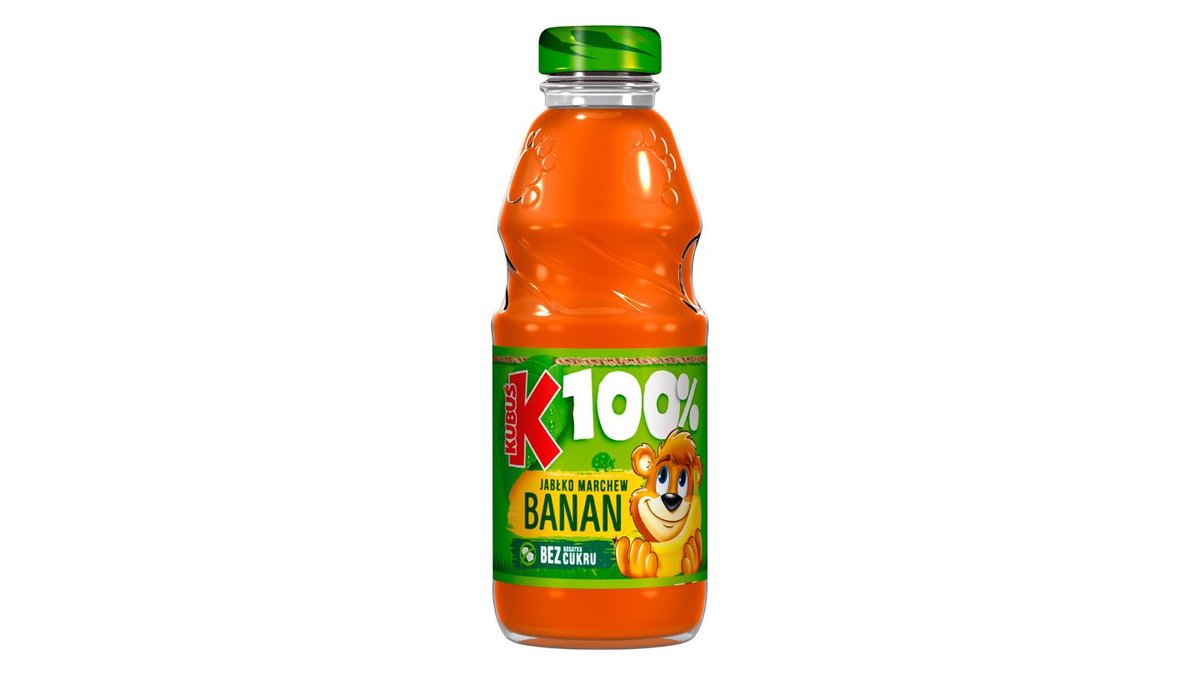 Kubuś 100% Sok jabłko marchew banan 300 ml