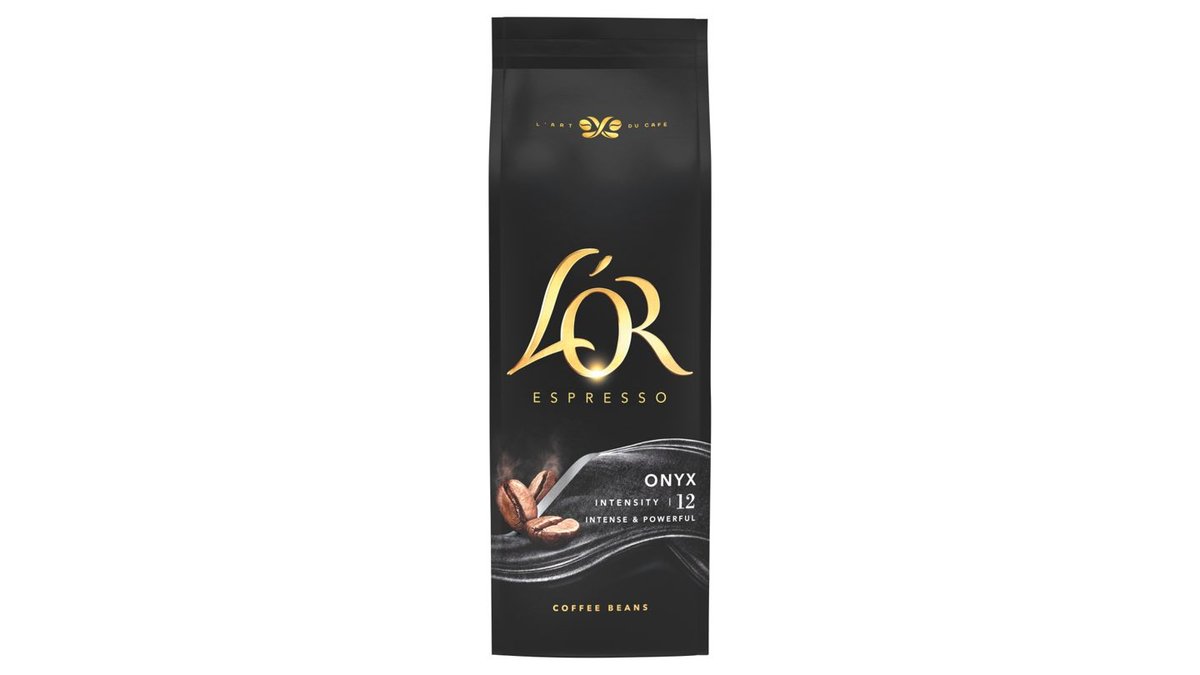L'OR Espresso Onyx káva pražená zrnková 500 g