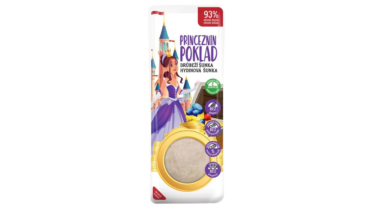 Baron Princeznin poklad šunka hydinová 100 g