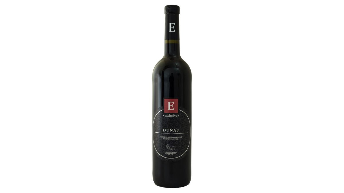 Virex Exclusive Dunaj akostné víno odrodové červené suché 0,75 l