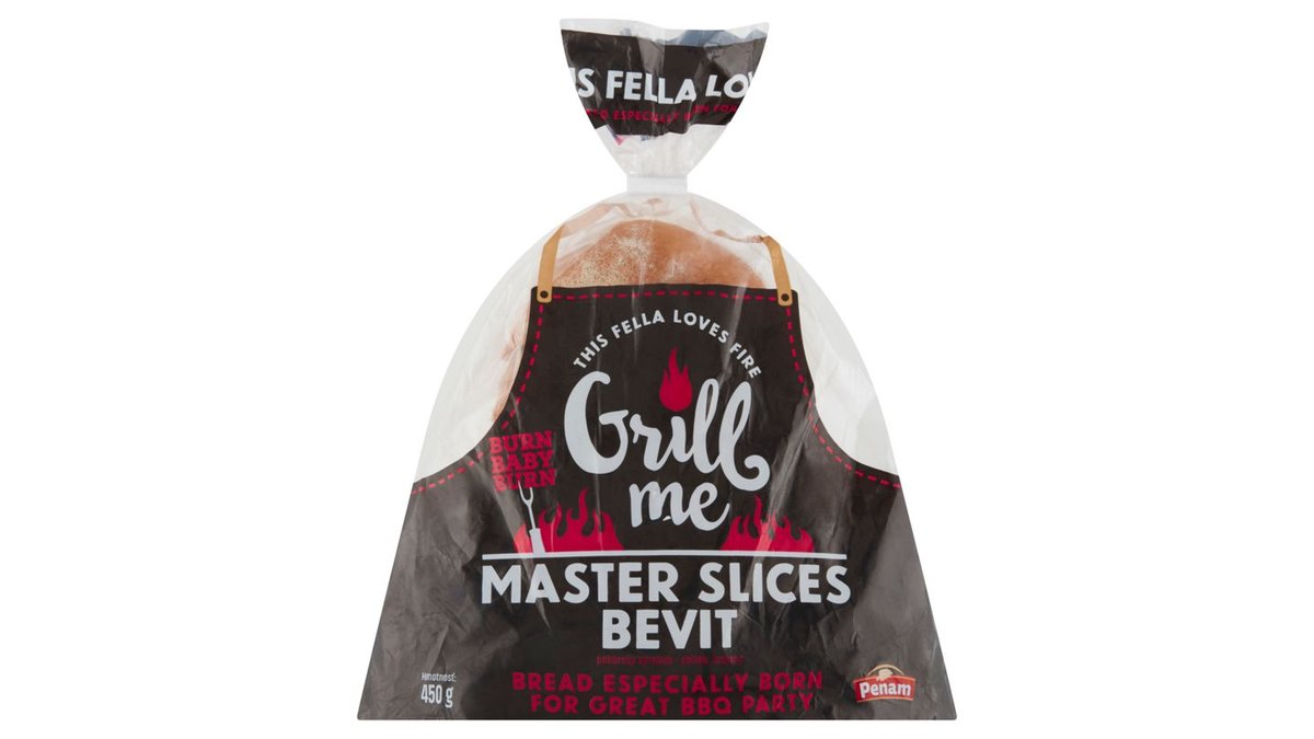 Penam Grill Me Master Slices Bevit chlieb krájaný 450 g