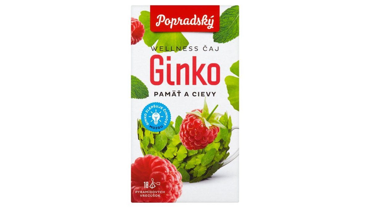 Popradský Wellness Čaj pamäť a cievy 27 g