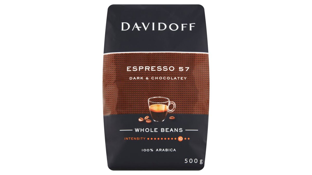 Davidoff Espresso 57 pražená zrnková káva 500 g