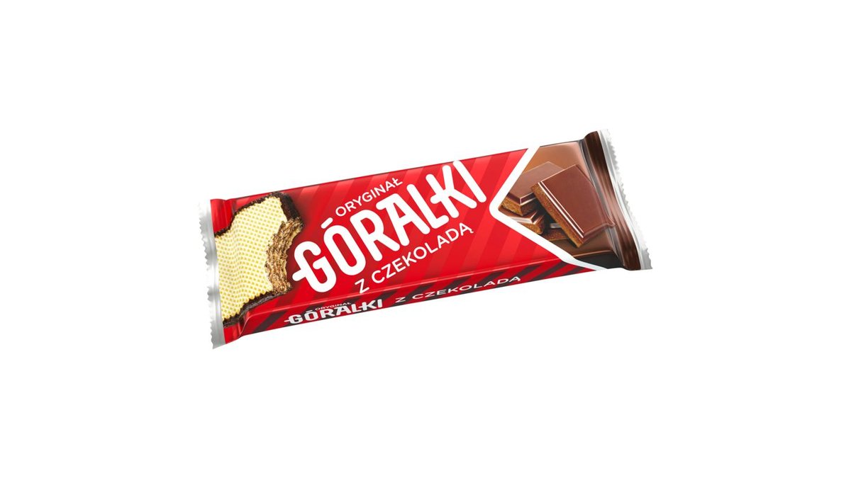 Góralki z czekoladą Wafelek w polewie kakaowej z nadzieniem 45 g