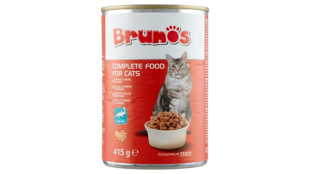 Brunos Kúsky s rybou v omáčke 415 g