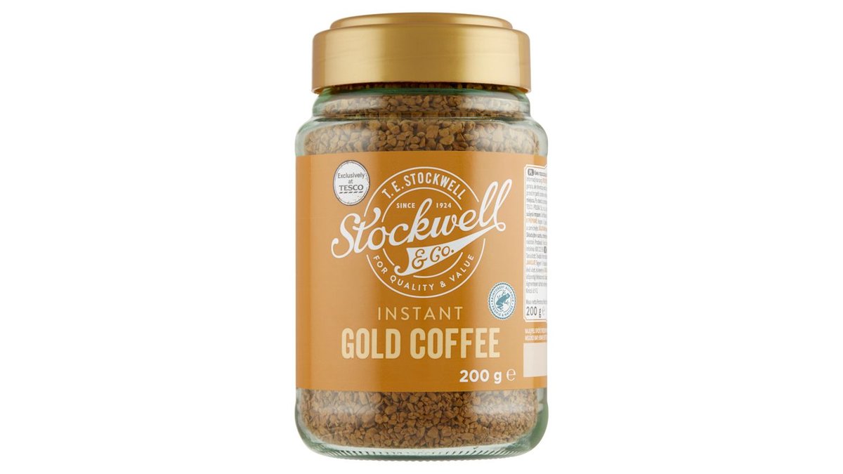 Stockwell & Co. Gold instantná káva sušená mrazom 200 g