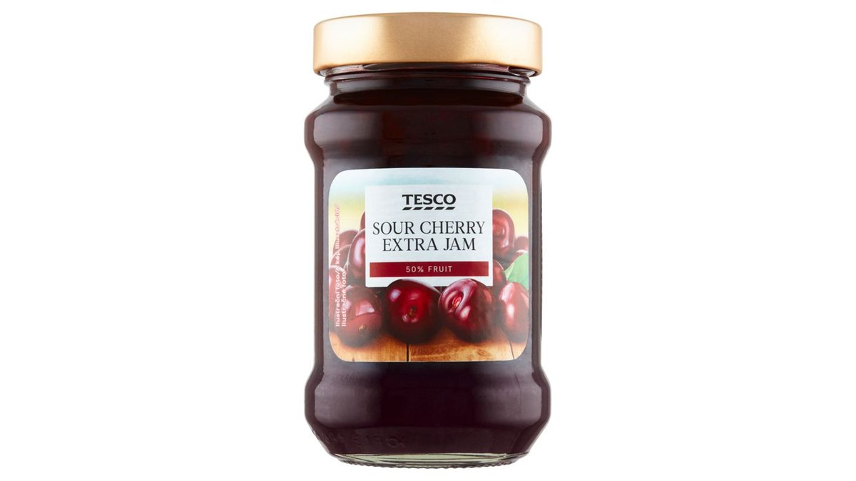 Tesco Extradžem menej sladký višňový 450 g