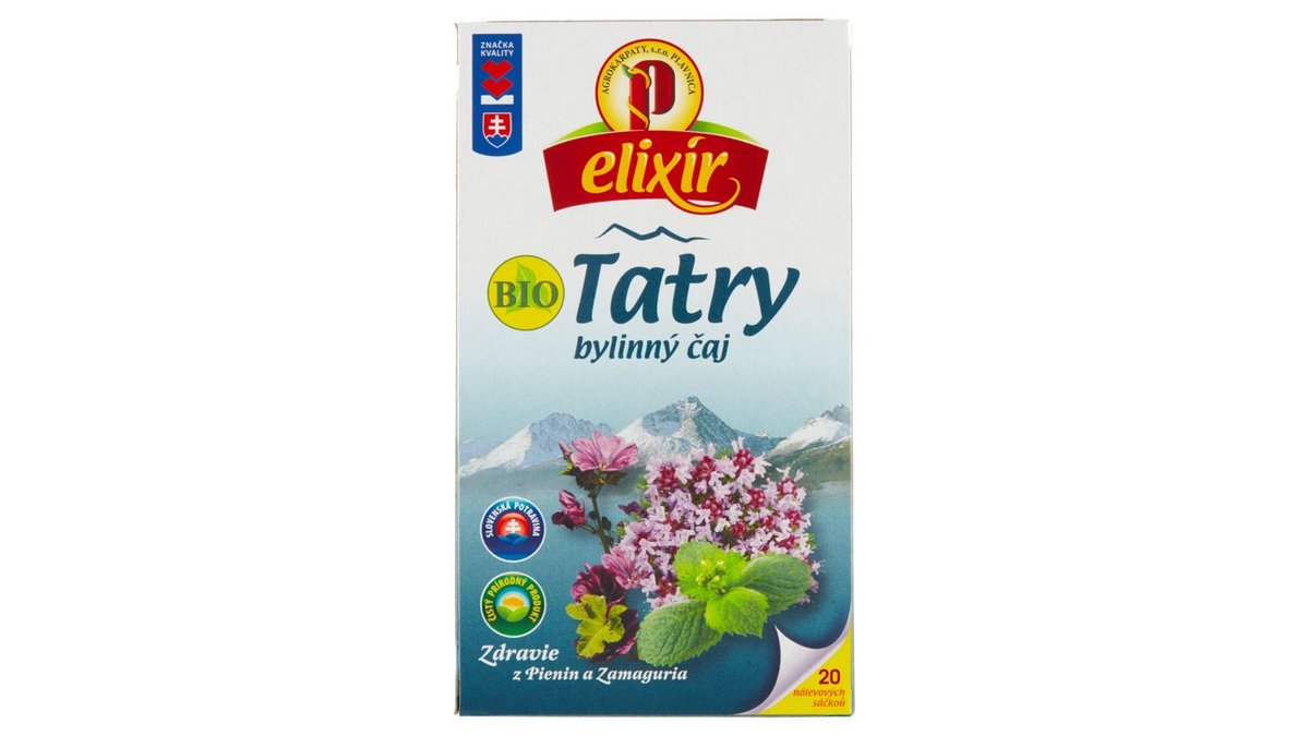 Elixír Bio Tatry bylinný čaj 20 x 1,5 g | Tesco Hypermarket Saratovská ...