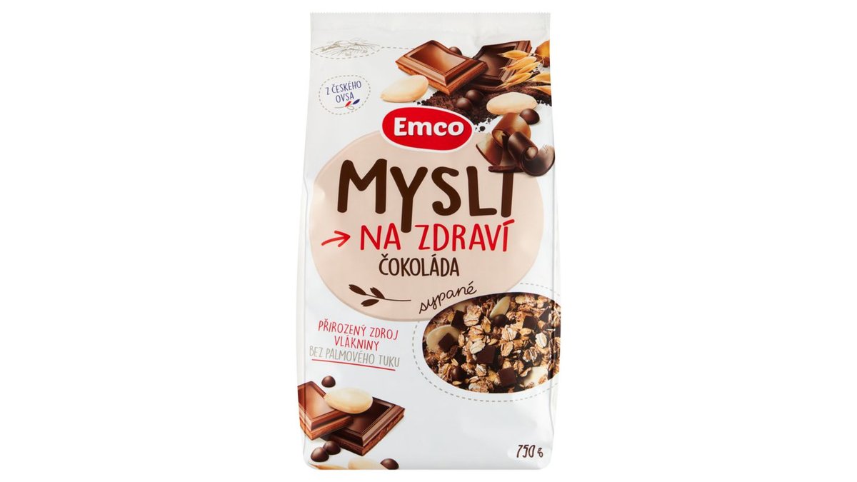 Emco Mysli sypané čokoláda 750 g