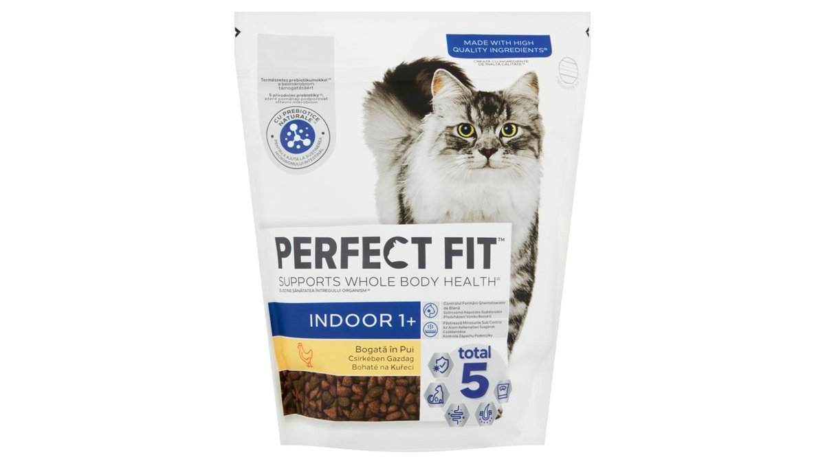 Perfect Fit Indoor 1+ bohaté na kuracie 750 g