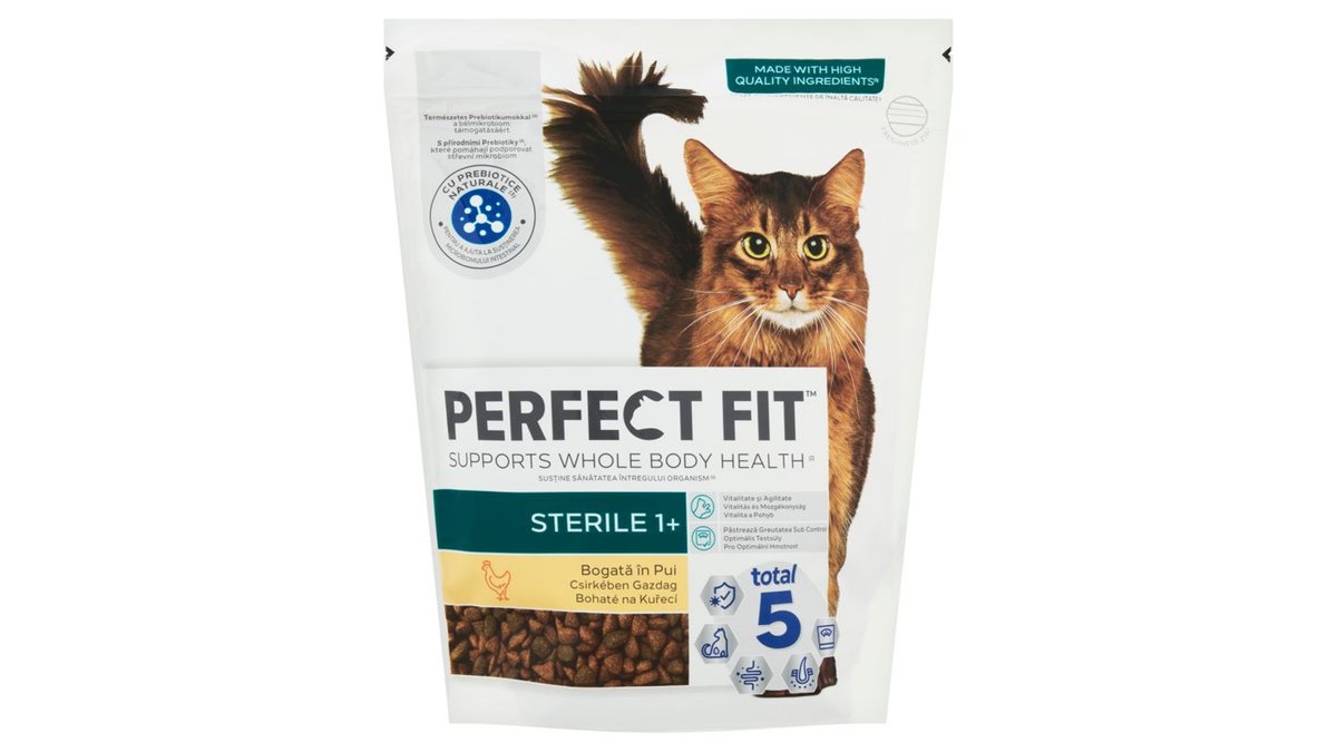 Perfect Fit Sterile 1+ bohaté na kuracie 750 g