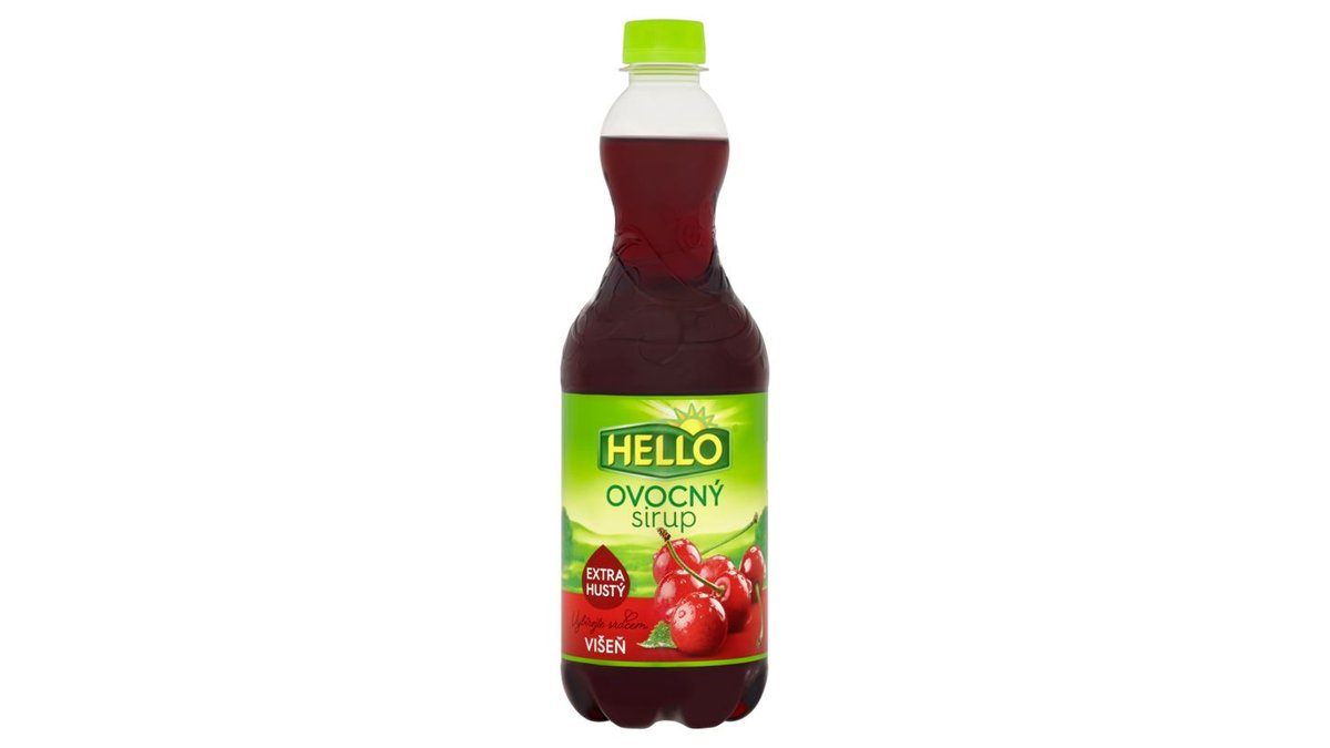 Hello Ovocný sirup višeň 0,7l