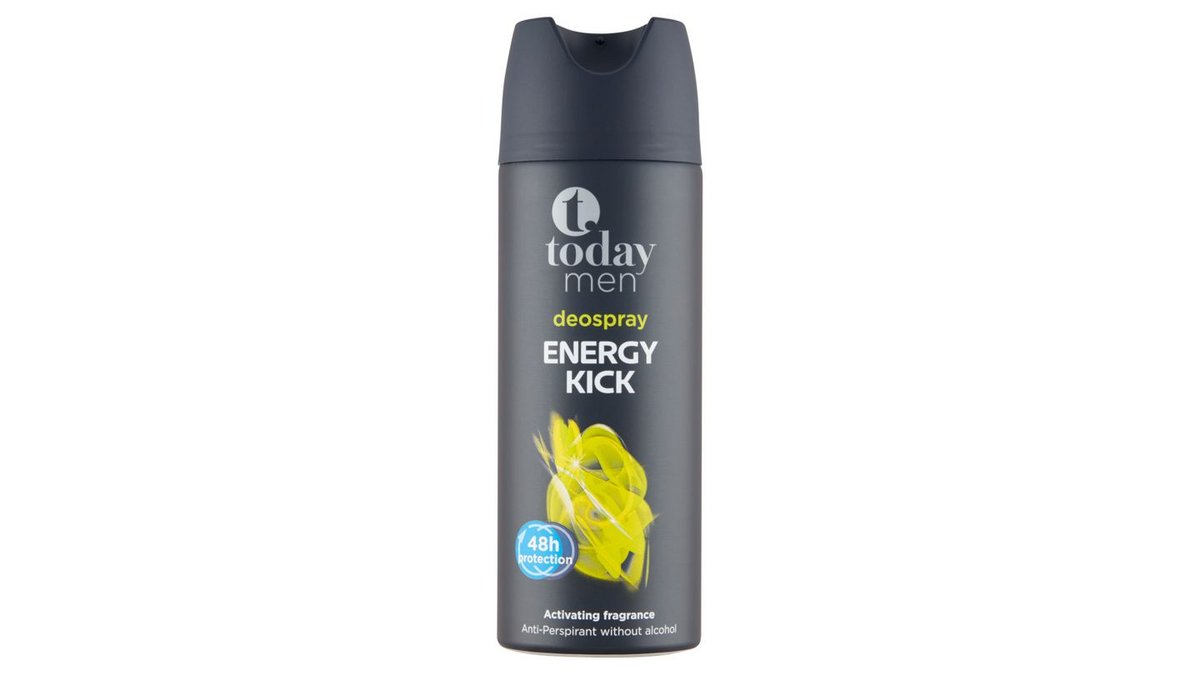Today Men Energy Kick deodorant 200ml