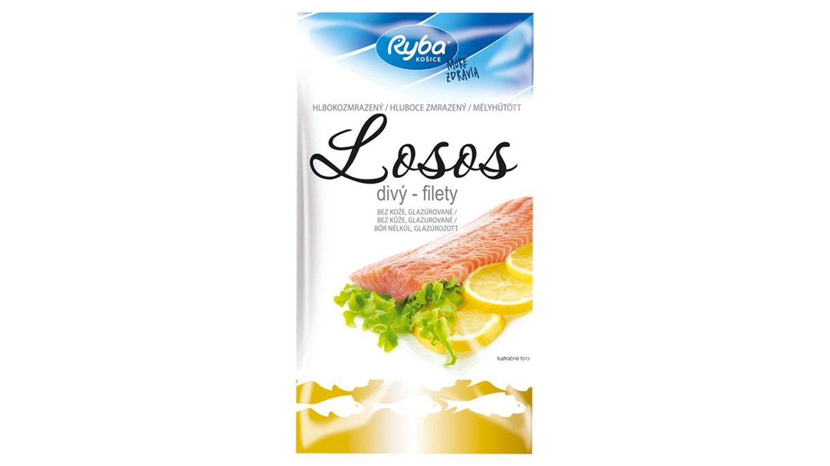 Ryba Košice Losos divý filety 500 g