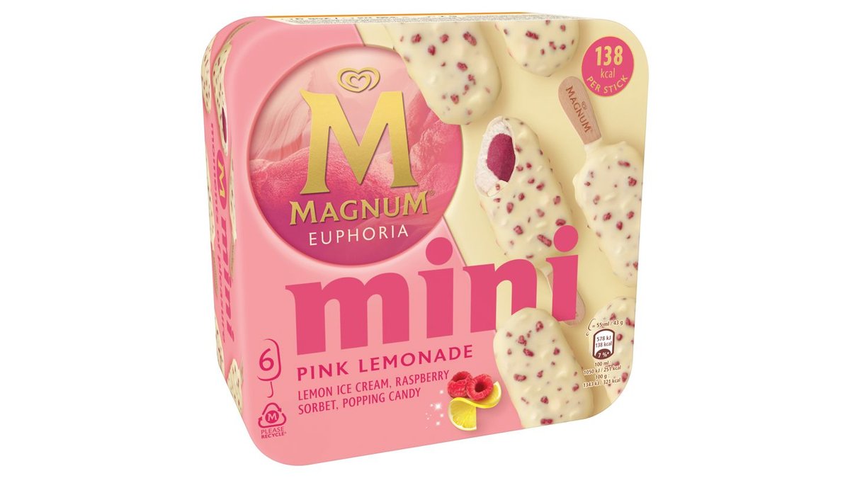 Magnum Mini Euphoria, 6 x 55 ml