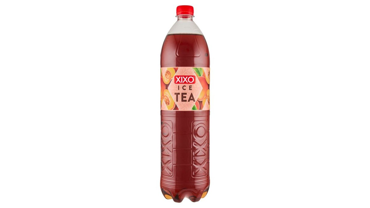 Xixo Ice Tea nesýtený nápoj s broskyňovou šťavou s broskyňovou príchuťou 1,5 l