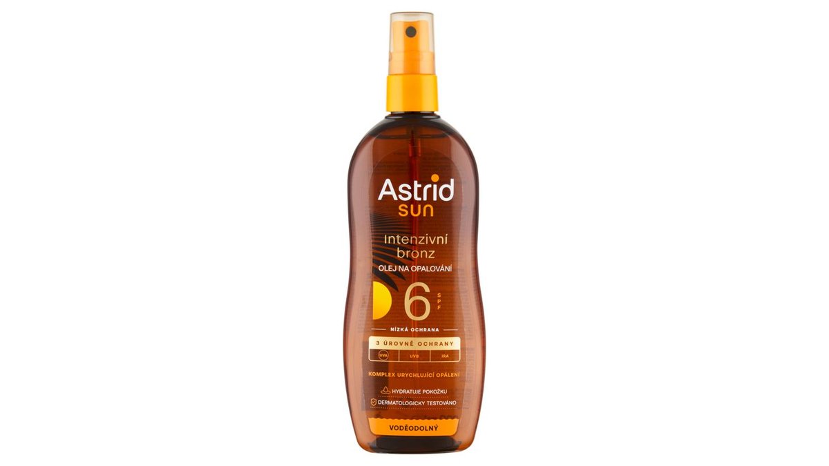 Astrid Sun Olej na opaľovanie SPF 6 200 ml