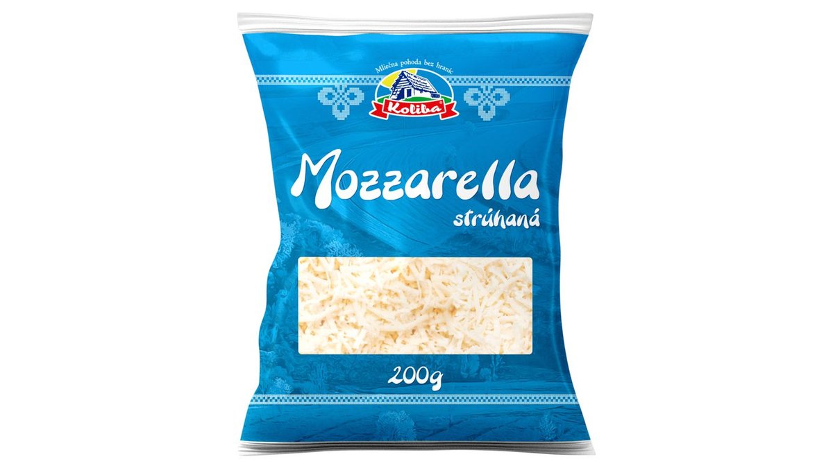 Koliba Mozzarella strúhaná, 200 g