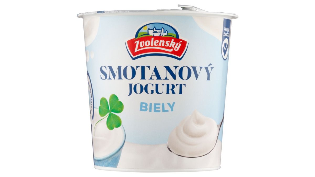 Zvolenský Smotanový jogurt biely 320 g