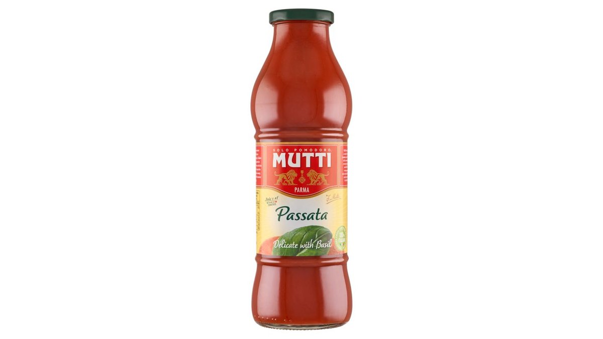 Mutti Passata przecier pomidorowy z bazylią 700 g