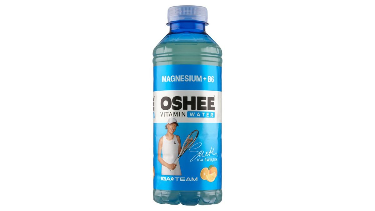 Oshee Vitamin Water Napój niegazowany o smaku cytryny-pomarańczy 555 ml