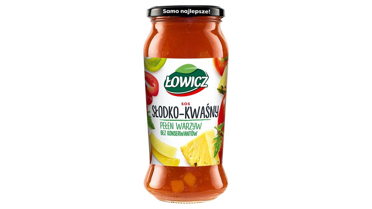 Łowicz Sos słodko-kwaśny 500 g