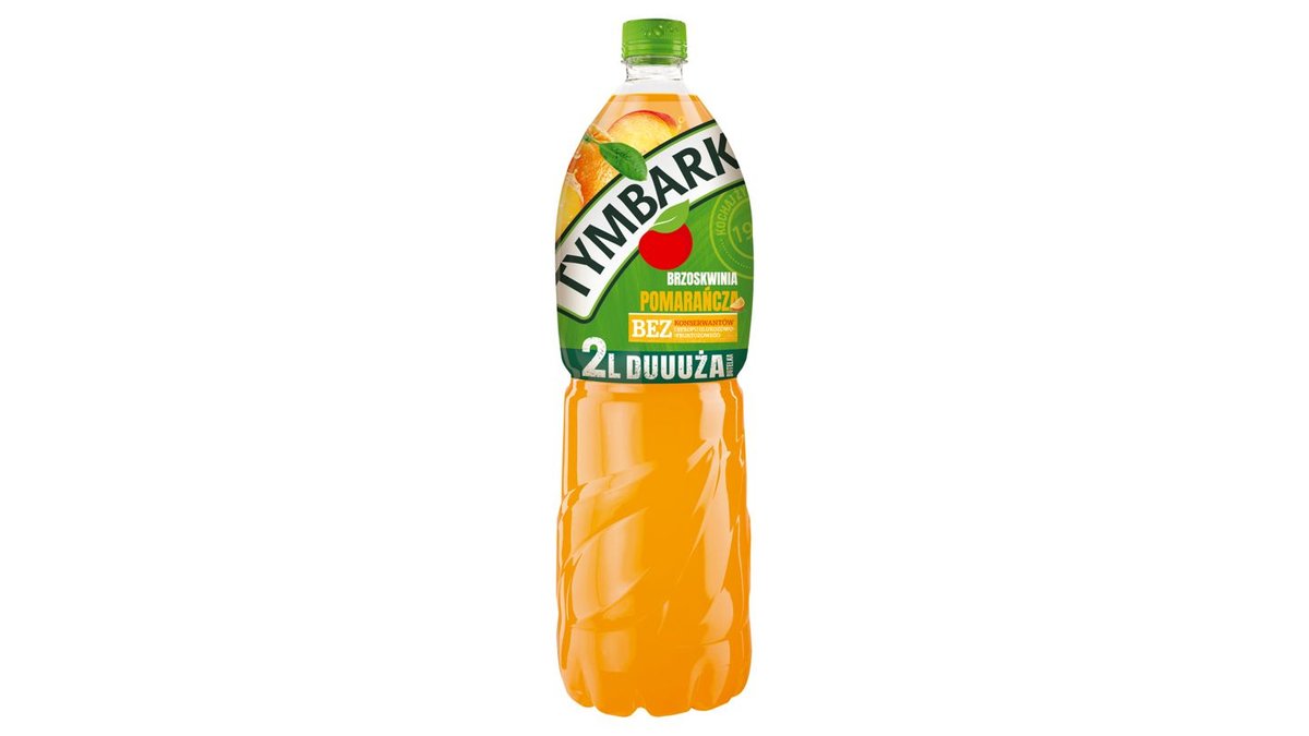 Tymbark Napój brzoskwinia pomarańcza 2 l