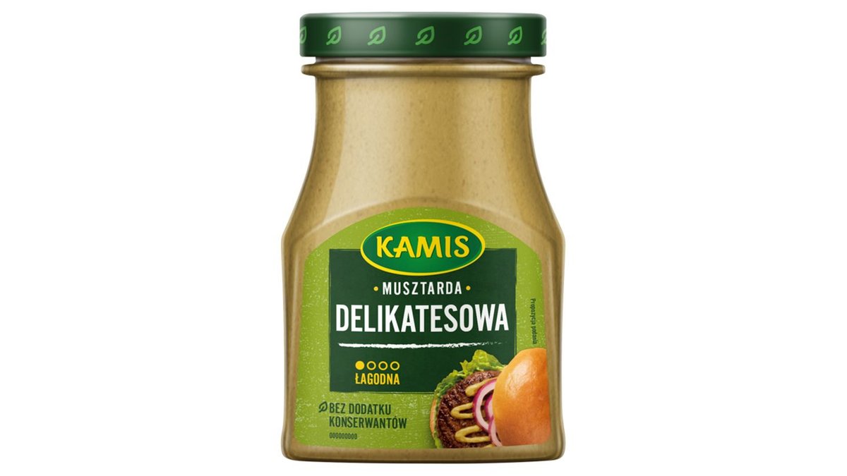 Kamis Musztarda delikatesowa 185 g