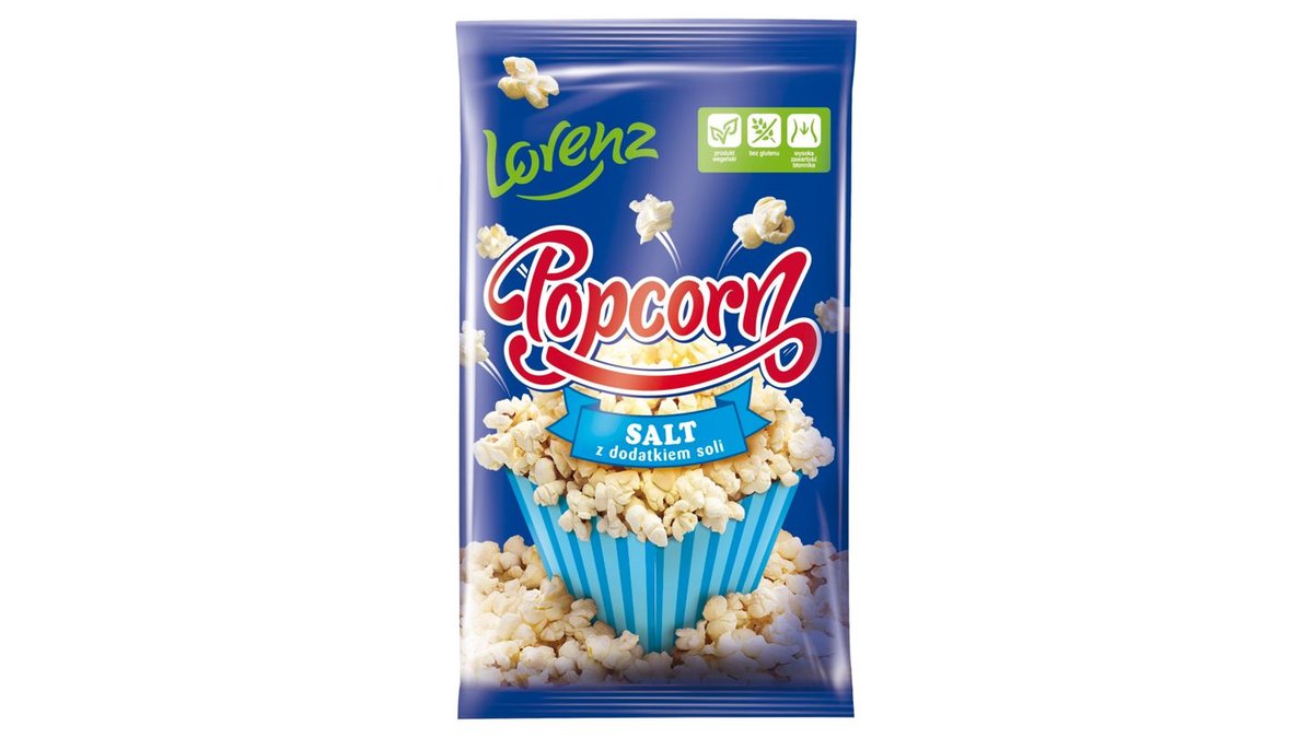 Lorenz Popcorn z dodatkiem soli 90 g