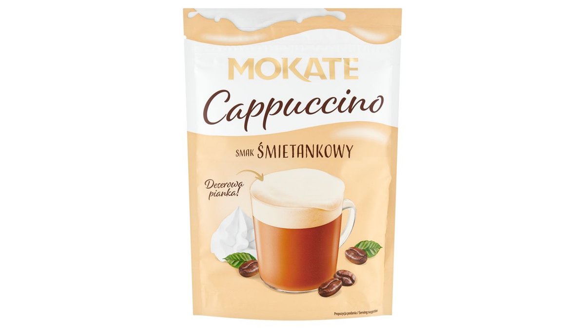 Mokate Cappuccino smak śmietankowy 110 g