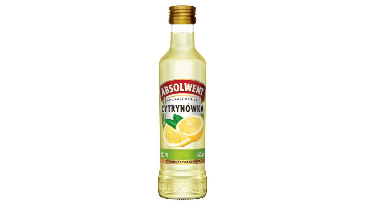 Absolwent Napój spirytusowy cytrynówka 200 ml