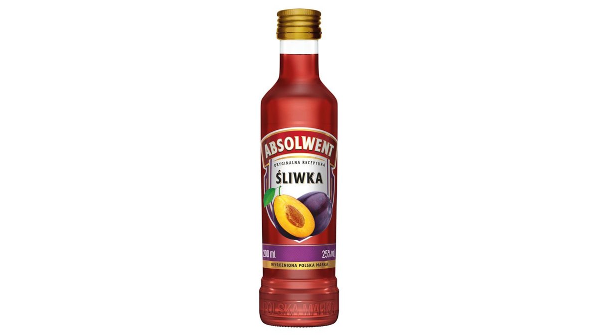 Absolwent Napój spirytusowy śliwka 200 ml