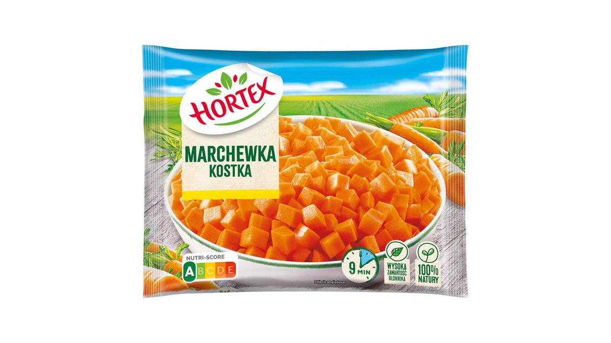 Hortex Marchewka kostka 450 g
